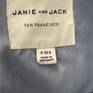 Janie and Jack raincoat